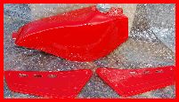 Classictrial picture, Classictrial Fantic tank and side-panels, click to enlarge click pop-up to close.