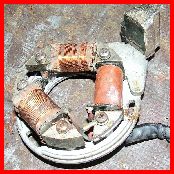 Classictrial picture of Fantic twinshock stator used.