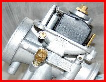 ClassicTrial OKO carb ready to check fuel level