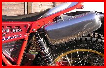 Classictrial Fantic 240 prototype rear exhaust box.