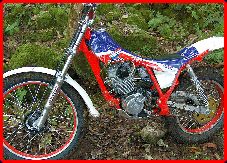 ClassicTrial picture, TLR 200 evo twin-shock trials  bike for sale, click to enlarge click pop-up to close.