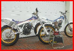 Classictrial modified Honda TLR and RTL
