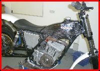 ClassicTrial picture,  Steve Martin's 340 Fantic during build, click to enlarge click pop-up to close.