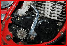156cc Fantic motor detail, click to enlarge click pop-up to close.