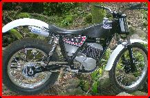 ClassicTrial picture,  Steve Martin's finished 340 Fantic, click to enlarge click pop-up to close.